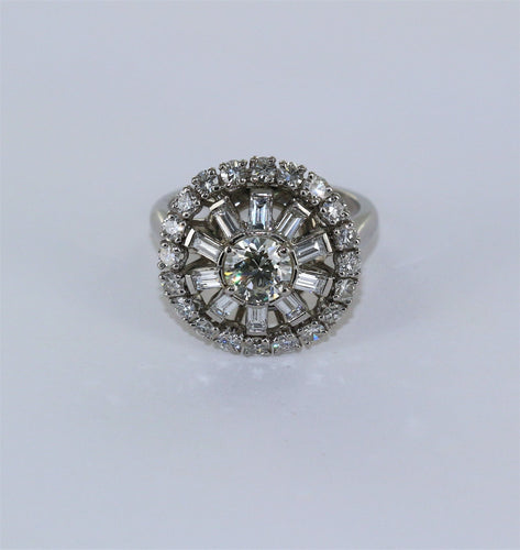 Bague Bague MELLERIO en platine et Diamants 58 Facettes