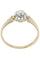 Bague 53 SOLITAIRE ANCIEN DIAMANT 0.27 CARAT 58 Facettes 054331