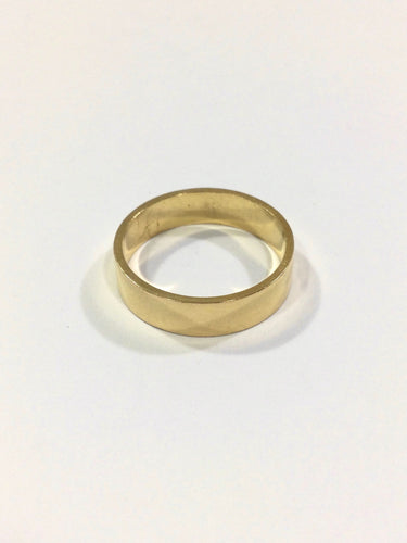 Bague Alliance Homme En Or 58 Facettes