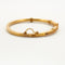 Bracelet Bracelet Jonc Or ciselé 58 Facettes