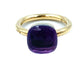 Bague Pomellato. Bague Nudo Classique or et améthyste 58 Facettes