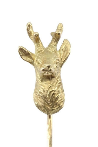 Broche ÉPINGLE ANCIENNE CERF 58 Facettes 068811