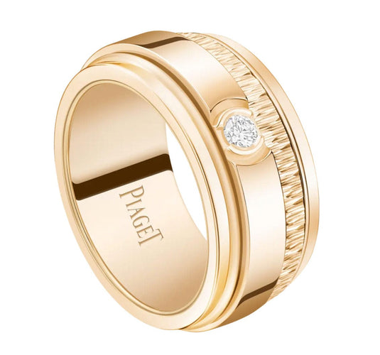 Bague 59 PIAGET - Bague Possession Or rose Diamant 58 Facettes G34P4O59