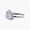 Bague Bague Or Blanc baguettes de diamants 58 Facettes