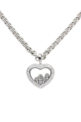 Collier COLLIER CHOPARD "HAPPY DIAMONDS" 58 Facettes 041201
