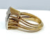 Bague 51 Bague 2 Ors pavée de Diamants 58 Facettes AB225