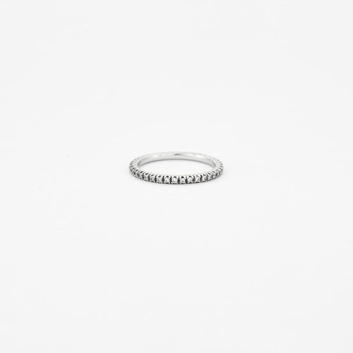 Bague 53 2 Alliances Tour complet or blanc 58 Facettes 230425