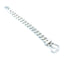Bracelet HERMÈS. Bracelet vintage boucle sellier argent GM 58 Facettes