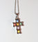 Collier Pendentif-chaîne Croix saphirs et diamants 58 Facettes 473