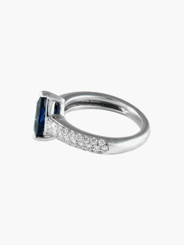 Bague Bague Saphir Ceylan Diamants 58 Facettes