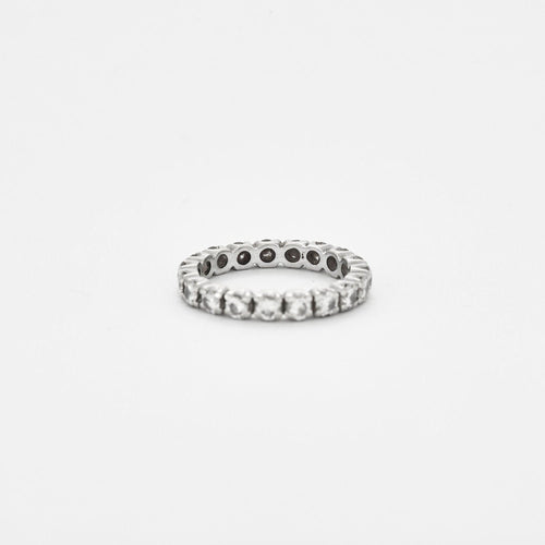Bague 52.5 Alliance américaine Diamants 1.52ct 58 Facettes 230429