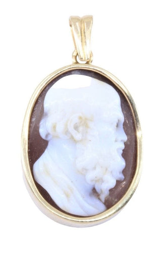 Pendentif PENDENTIF ANCIEN CAMÉE HOMME 58 Facettes 069141