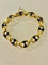 Bracelet Bracelet Or Et émail Bleu 58 Facettes 868150
