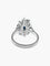 Bague BAGUE VINTAGE  SAPHIRS ET DIAMANTS OR BLANC 58 Facettes