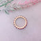 Bague Alliance Américaine Rubis Or Jaune 58 Facettes AB 1071
