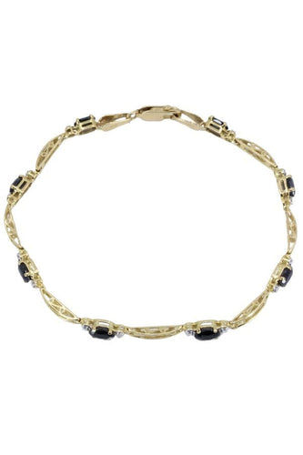 Bracelet BRACELET MODERNE SAPHIRS 58 Facettes 055901