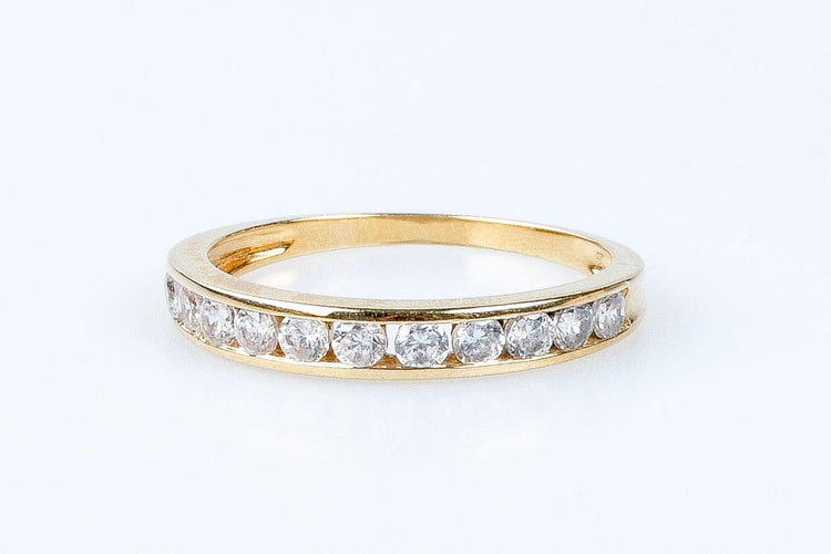 Bague 52 Bague en or massif 58 Facettes ALLOX336133-47