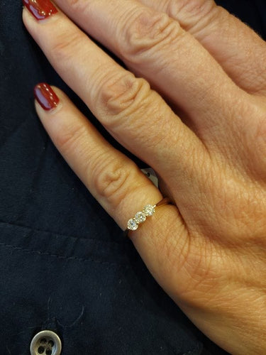 Bague 50 MAUBOUSSIN - BAGUE ALLIANCE DU NOUVEAU MONDE 58 Facettes 072431