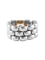 Bague Bague Chopard Collection Happy Diamonds Acier et Or Jaune 58 Facettes