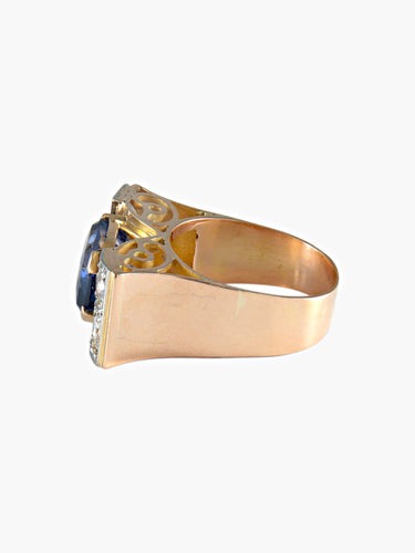 Bague 61 Bague Tank Diamants 58 Facettes