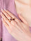 Bague Bague Jonc Or Jaune Rubis Diamants 58 Facettes