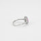 Bague 53.5 Bague Saphir rose et Diamants 58 Facettes BO763