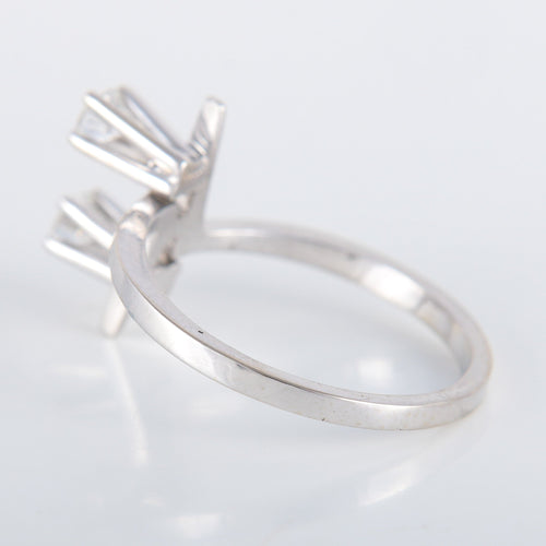 Bague 56 Bague Toi & Moi Art Déco Diamants 58 Facettes 8392