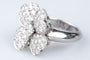 Bague 50-51 Van Cleef & Arpels - Bague "Cosmos" Or Blanc Diamants 58 Facettes BG-VANCLE4TR-104