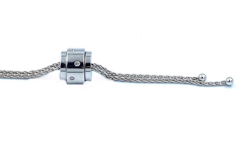 Collier PIAGET. Collier Possession or blanc et diamants 58 Facettes