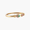 Bracelet Bracelet Jonc pierres de couleur Diamants 58 Facettes