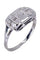 Bague 52 BAGUE ART-DÉCO DIAMANT 58 Facettes 081191