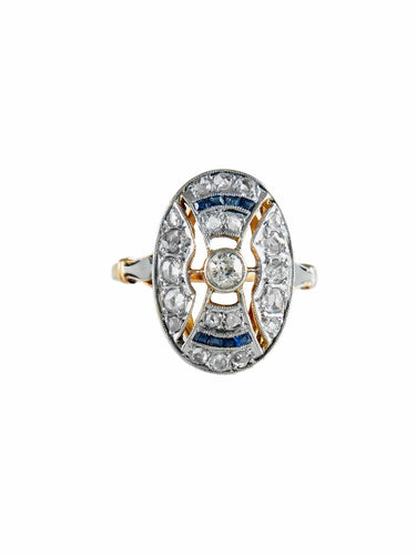 Bague Bague Ancienne Art Déco Or 58 Facettes