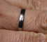 Bague Bague platine et perle grise de Tahiti 58 Facettes 384