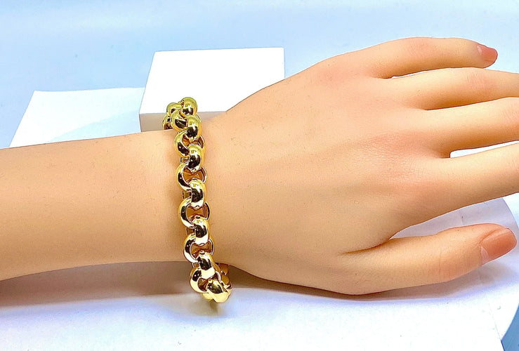 Bracelet Bracelet mailles rondes URBINO 58 Facettes AB239