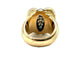Bague Bague Rétro 1950 or jaune, platine et diamants 58 Facettes