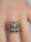Bague Bague style Napoléon lll , Diamants 58 Facettes