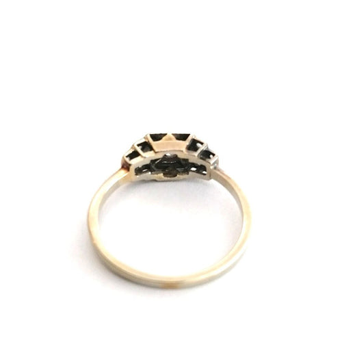 Bague Bague Art Déco diamants 58 Facettes 2019