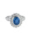 Bague Bague Marguerite Saphir de Ceylan 58 Facettes