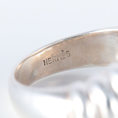 Bague 51 Bague Hermès godronnée 58 Facettes 8400