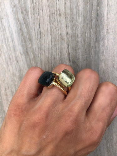 Bague 55 Pomellato - Bague Nudo Maxi en Prasiolite 58 Facettes