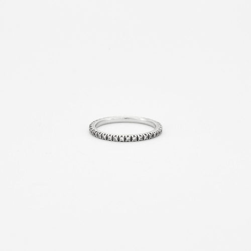 Bague 53 2 Alliances Tour complet or blanc 58 Facettes 230425