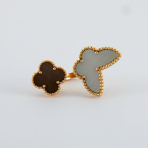 Bague 50 VAN CLEEF & ARPELS - Bague Lucky Alhambra Nacre 58 Facettes
