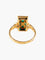 Bague Bague Art Déco Or Jaune Motif Damier 58 Facettes