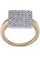 Bague 54 BAGUE PAVAGE DIAMANTS 58 Facettes 073801