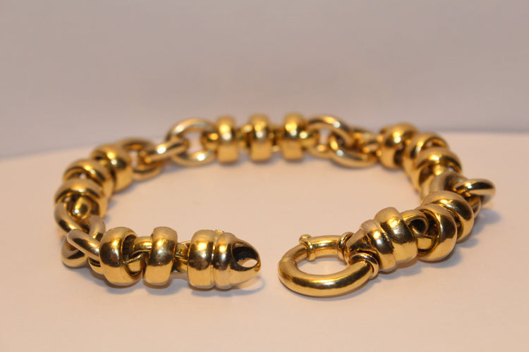 Bracelet Bracelet à gros maillons 58 Facettes 11704