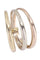 Bague 53 Bague 3 Ors 3 anneaux 58 Facettes 076671