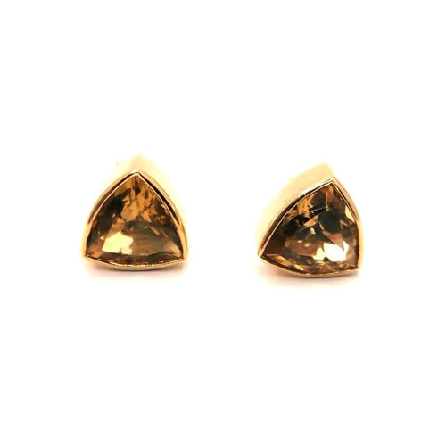 Boucles d'oreilles Boucles d'oreilles citrines or jaune 58 Facettes 556