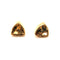 Boucles d'oreilles Boucles d'oreilles citrines or jaune 58 Facettes 556