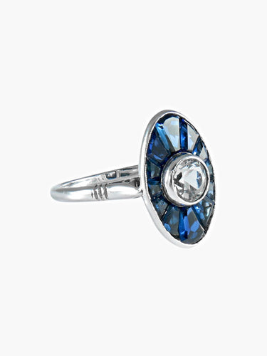 Bague Bague Art Déco 58 Facettes