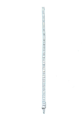 Bracelet Bracelet vintage or blanc, diamants 58 Facettes
